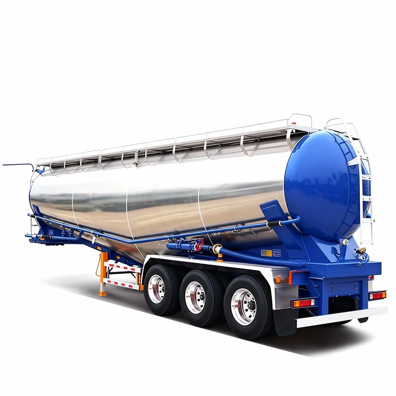 Bulk Cement Tank Trailer (2) Bulk Cement Tank Trailer