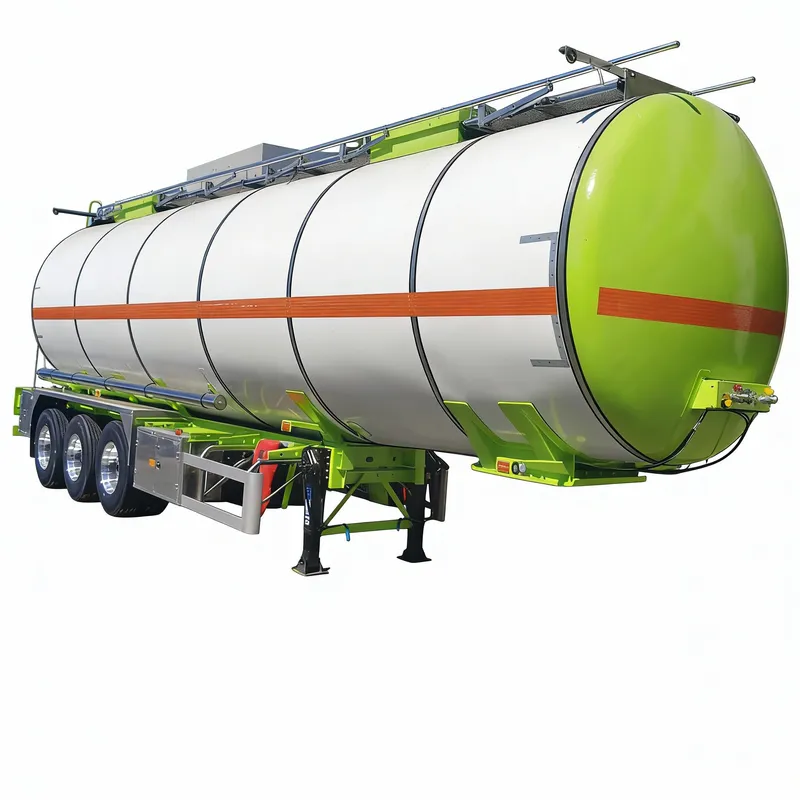 Carbon steel fuel tank trailer (1) Carbon steel fuel tank trailer