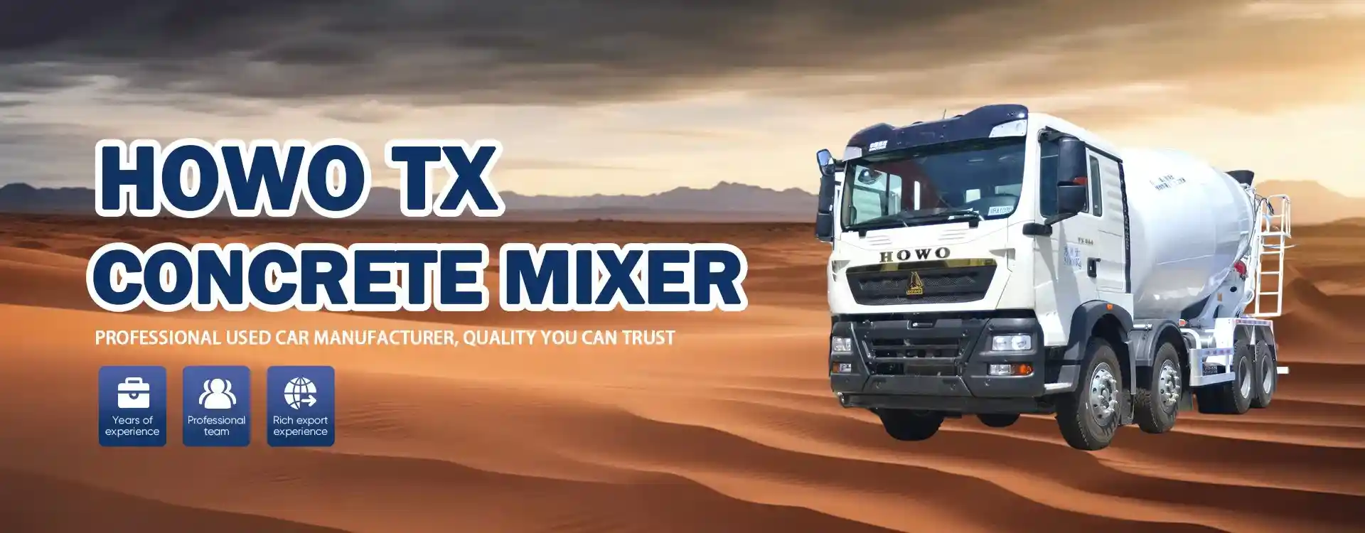 High Capacity Mixer Truck HOWO