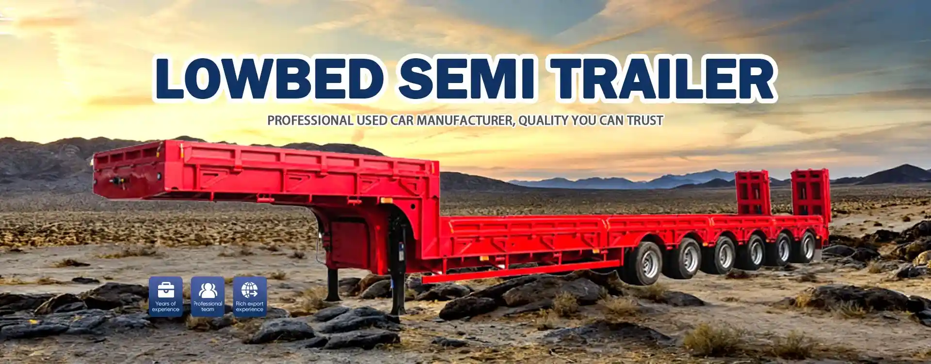 Low-Bed Semi-Trailer