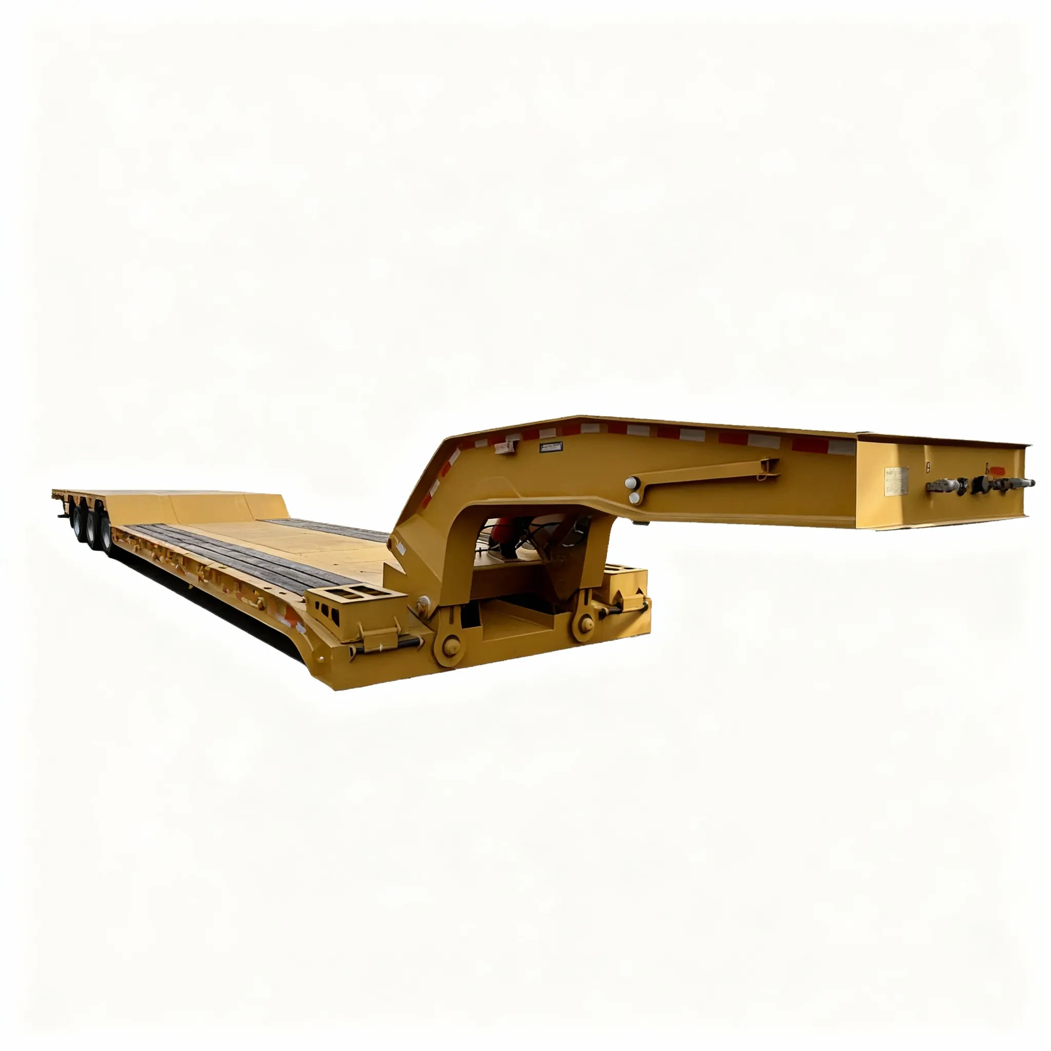 Detachable gooseneck low-bed semi-trailer Detachable gooseneck low-bed semi-trailer