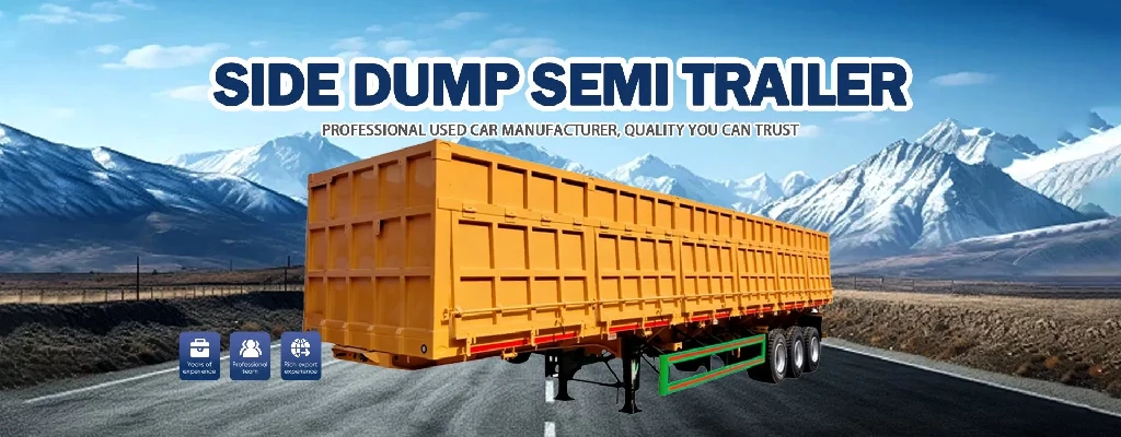 European-Style Heavy Duty Tipper Trailer for Urban Operations