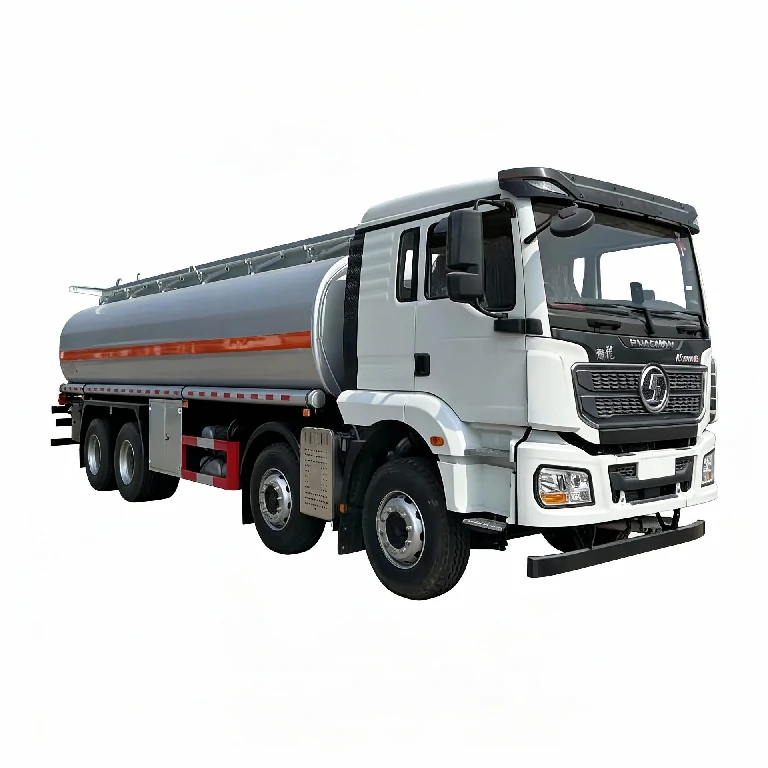 SHACMAN M3000 8×4 Heavy-Duty Tanker Truck (1)~1 SHACMAN M3000 8x4 Heavy-Duty Tanker Truck