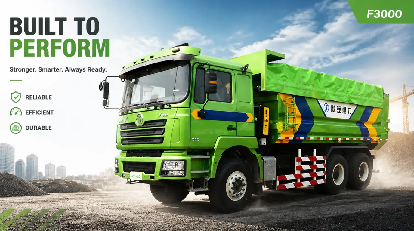 SHACMAN Delong F3000 340HP 6×4 Dump Truck