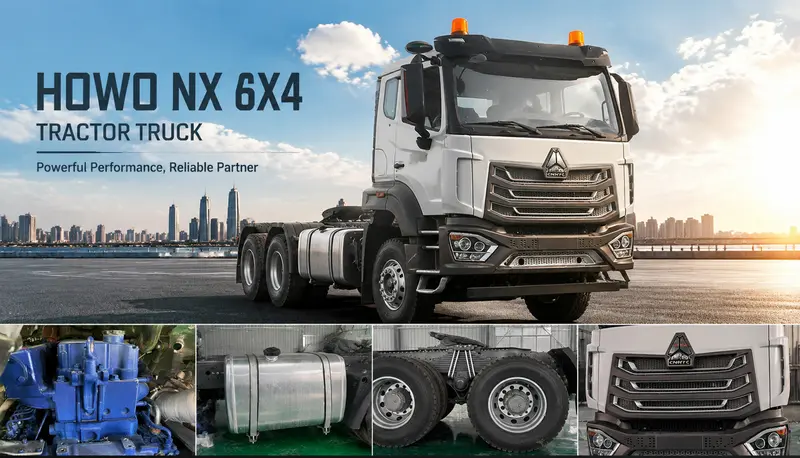 SINOTRUK HOWO NX 6×4 Tractor Truck Heavy Duty Tractor Head