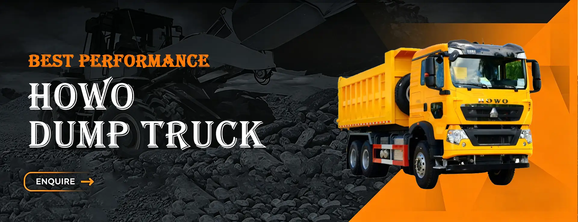 SINOTRUK HOWO TX 6×4 Dump Truck