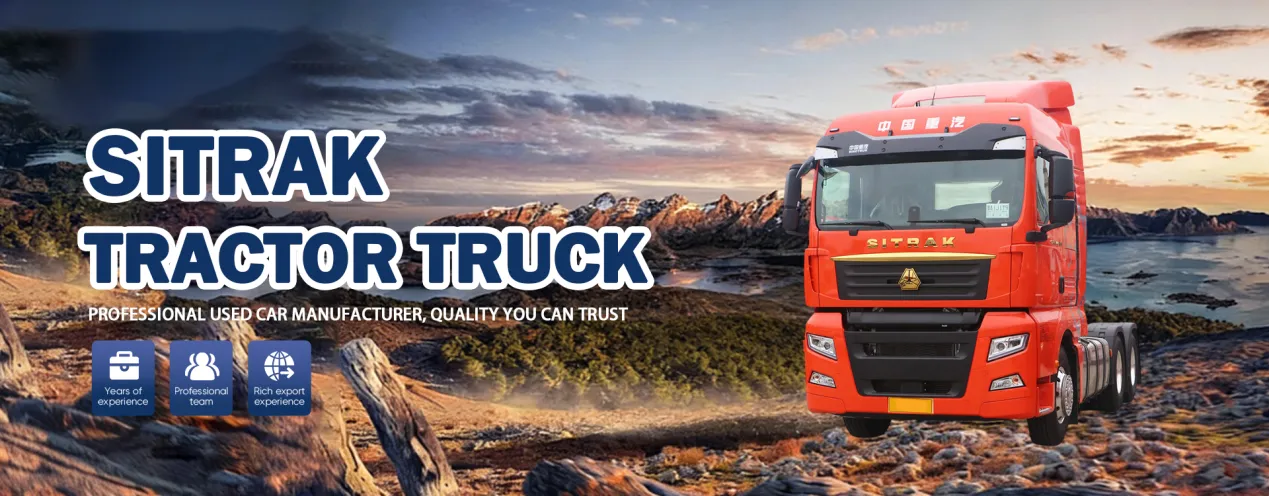 Sinotruk HOWO G7 Tractor Truck 6×4 Heavy Duty Truck